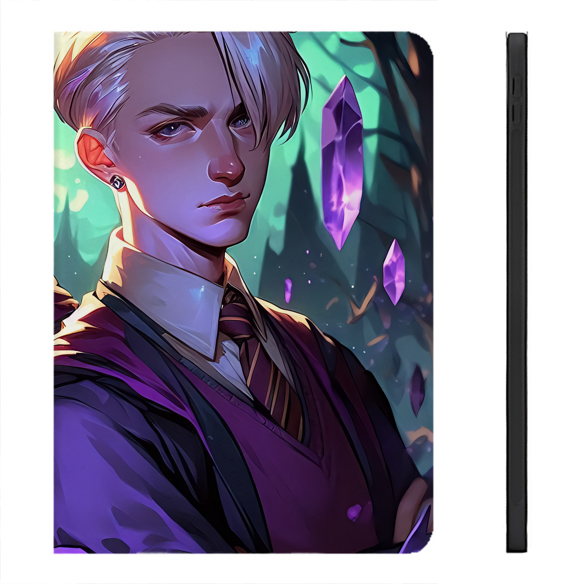 （画像用） Harry Potter ハリー・ポッターシリーズ IPadケース ペンホルダー付き ブックスタイルデザイン